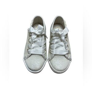 Keds Girls' Kickstart Celebrations Sparkle Glitter Sneaker